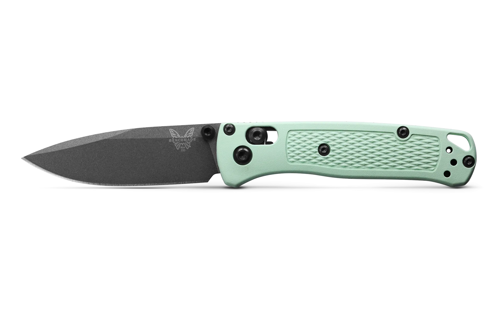 Benchmade Mini Bugout S30V Drop Point 2.82'' Plain Edge Pocket Knife