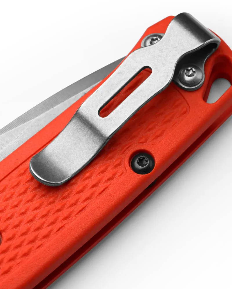 Benchmade Mini Bugout S30V Drop Point 2.82'' Plain Edge Pocket Knife