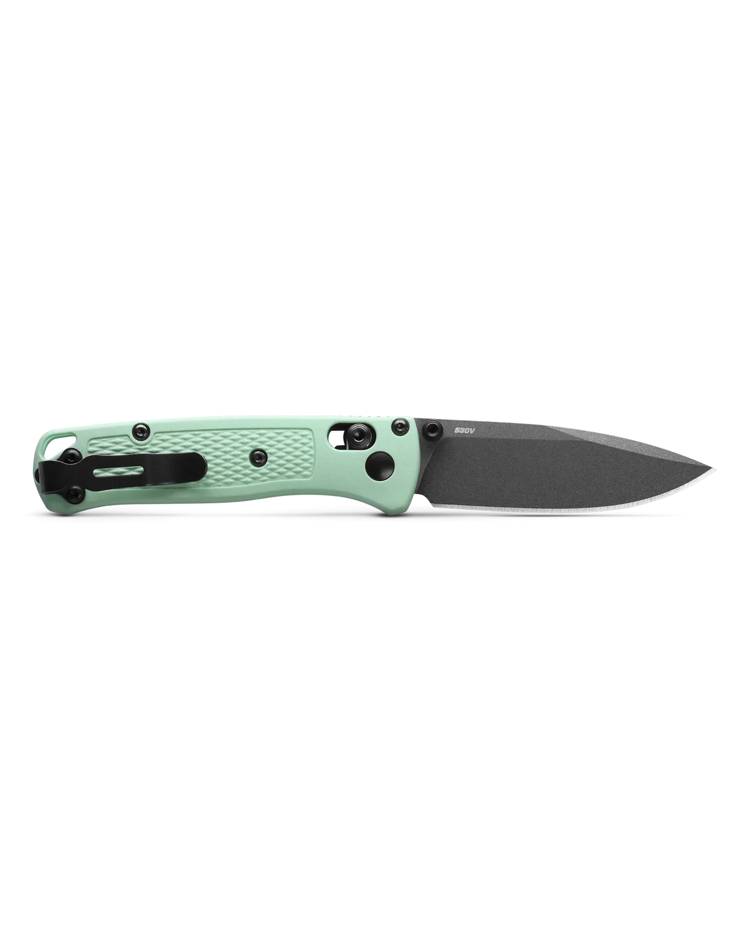 Benchmade Mini Bugout S30V Drop Point 2.82'' Plain Edge Pocket Knife