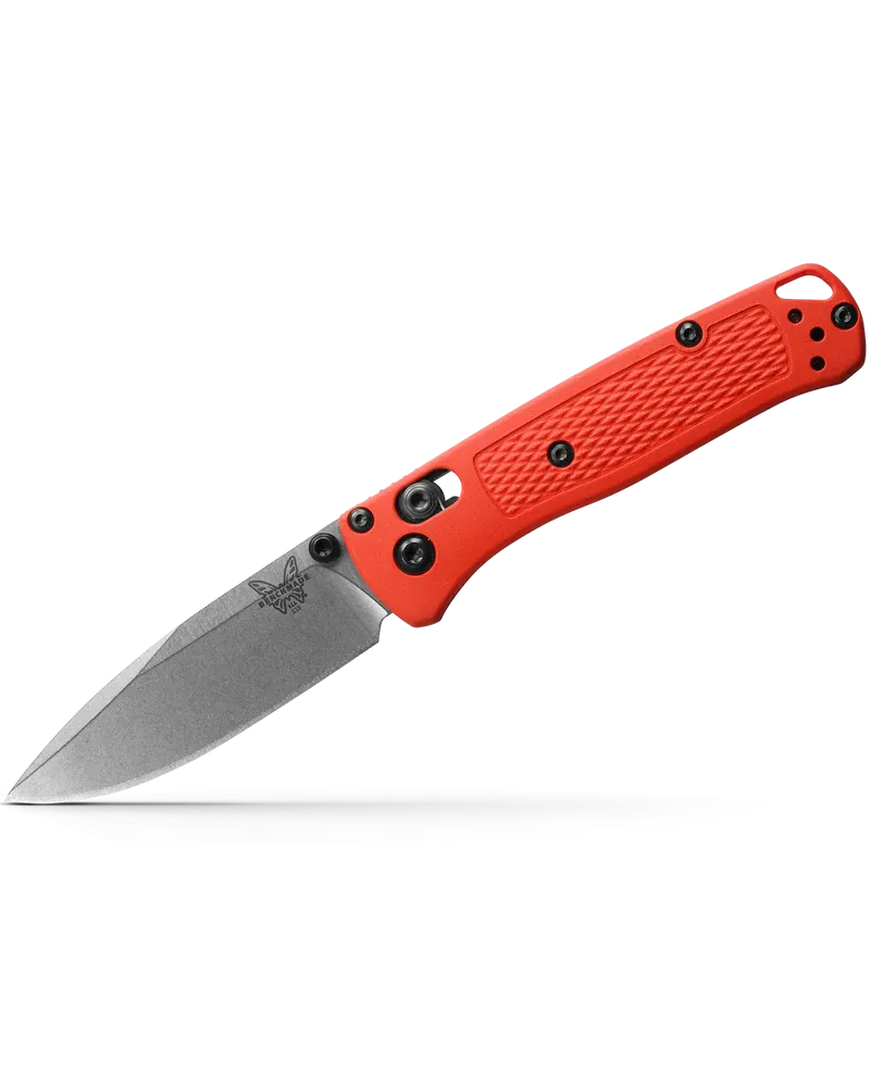 Benchmade Mini Bugout S30V Drop Point 2.82'' Plain Edge Pocket Knife