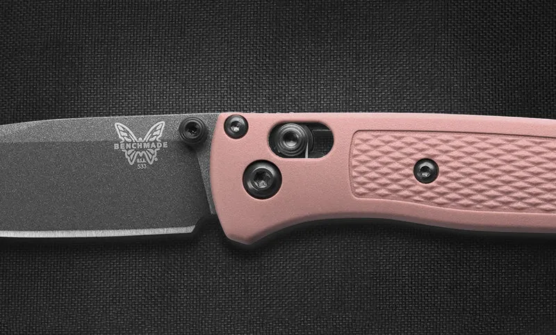 Benchmade Mini Bugout S30V Drop Point 2.82'' Plain Edge Pocket Knife