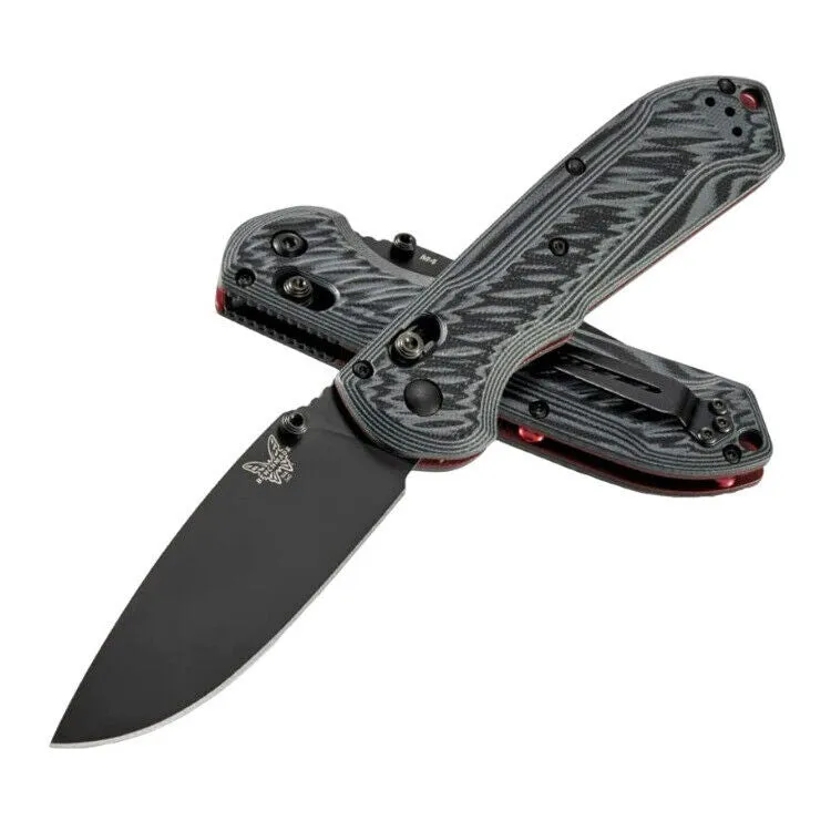 Benchmade Mini Freek Multicolor G10 3" Drop Point Folding Pocket Knife (565BK-02)