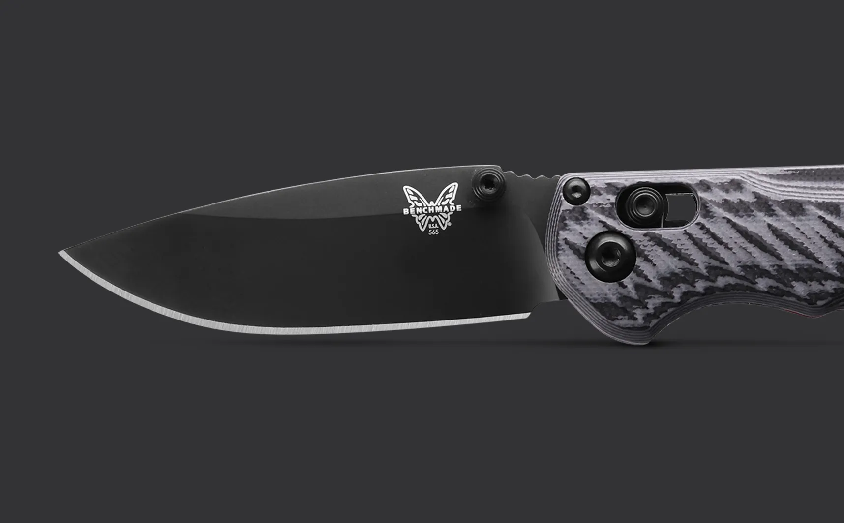 Benchmade Mini Freek Multicolor G10 3" Drop Point Folding Pocket Knife (565BK-02)