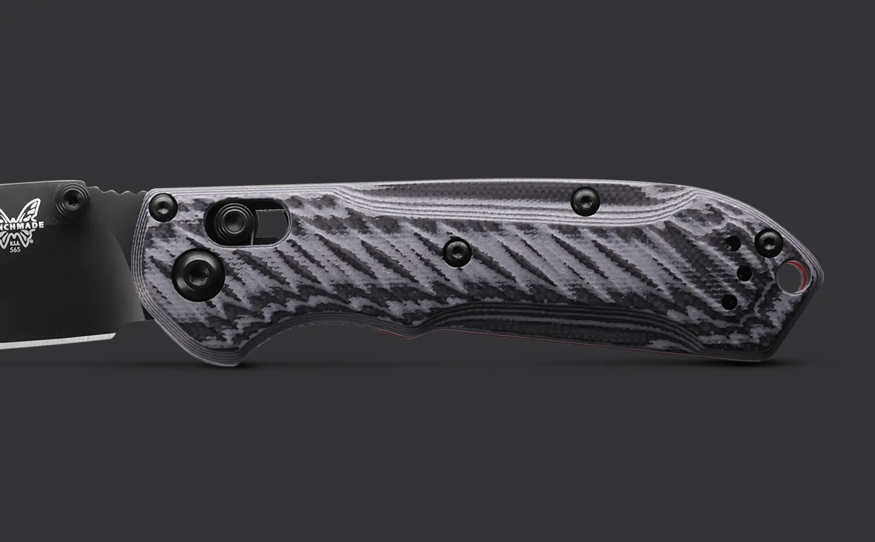 Benchmade Mini Freek Multicolor G10 3" Drop Point Folding Pocket Knife (565BK-02)