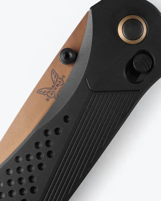 Benchmade Seven Ten Black Aluminum 710 Limited 4" Drop-Point Folding Knife (710FE-2401)