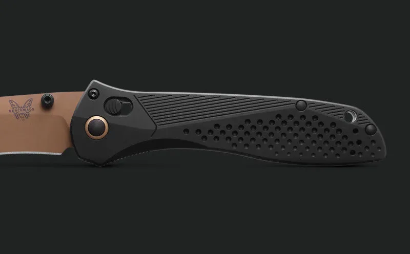 Benchmade Seven Ten Black Aluminum 710 Limited 4" Drop-Point Folding Knife (710FE-2401)