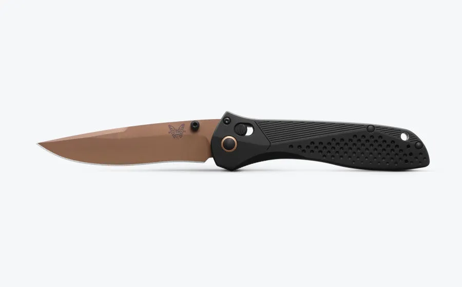 Benchmade Seven Ten Black Aluminum 710 Limited 4" Drop-Point Folding Knife (710FE-2401)