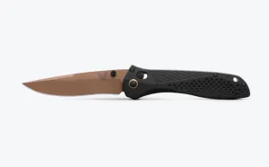 Benchmade Seven Ten Black Aluminum 710 Limited 4" Drop-Point Folding Knife (710FE-2401)