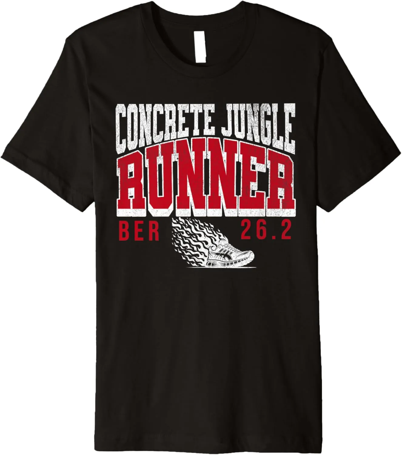 Berlin concrete jungle Runner Marathon 26.2 miles club Premium T-Shirt