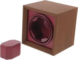 BESPORTBLE Walnut Vintage Automatic Watch Winder Box Mechanical Watch Rotating Holder with Interior Three Speed Settings