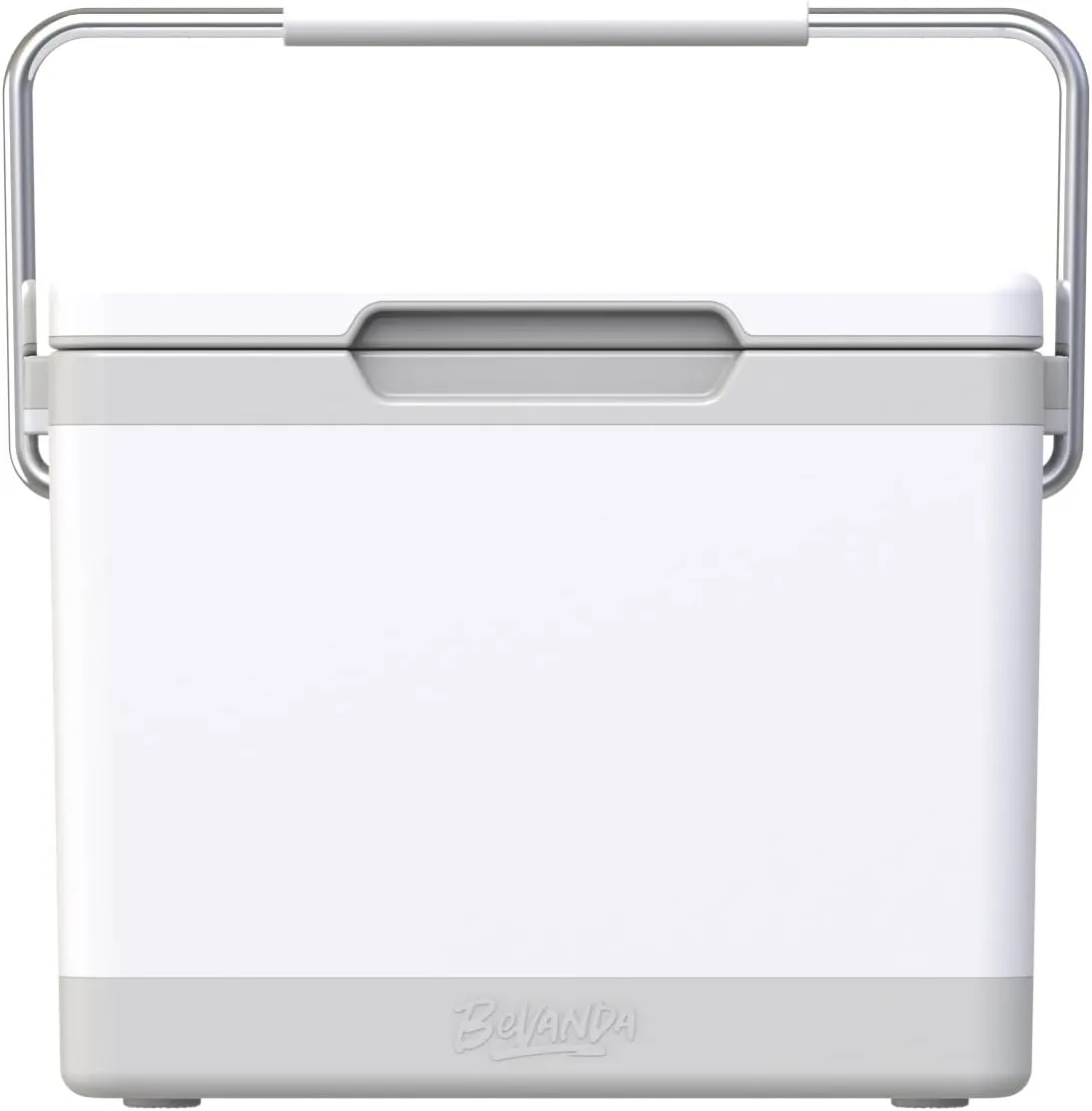Bevanda - Verge Insulated Lunch Box Cooler - Durable Hard Shell - 2 Magnetic Ice Packs Included - Magnetic Lid & Air Tight Seal - Keeps Food Hot or Cold for Hours - Stainless Steel Handle