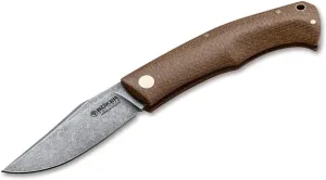 Böker Boxer EDC Brown Folding Pocket Knife 111029