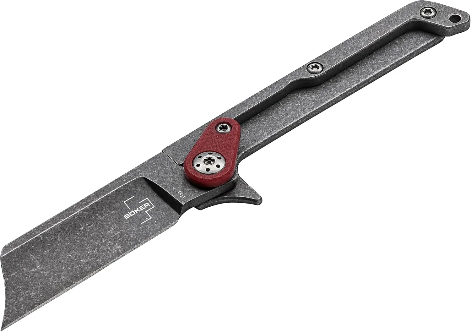 BÖKER PLUS® Fragment G10 Mini Pocket Knife – two-hand-opening EDC Keychain Folding Knife - Small - Box Cutter