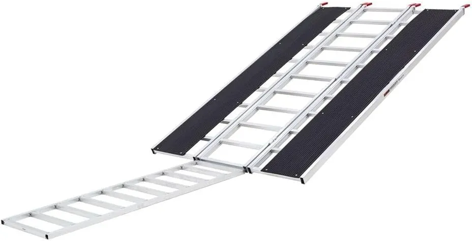 Black Ice SNO-9454-HDXW-EXT 7' 10" x 54" Folding Snowmobile Ramp, Extension