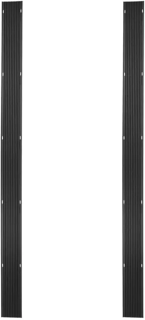 Black Ice Snowmobile Trailer Ski Guides 7' 10" Carbide Glide Protector, Over 15' Total, SKI-G96-2, Truck Beds - 2 Pack