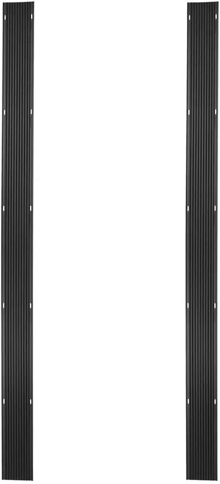 Black Ice Snowmobile Trailer Ski Guides 7' 10" Carbide Glide Protector, Over 15' Total, SKI-G96-2, Truck Beds - 2 Pack