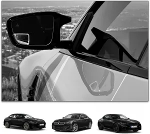 Blind Spot Mirrors- Compatible with BMW G42 230i Extended View (G42 M240i (2022 - Present)), Glass - 2 Piece Set (Left & Right)
