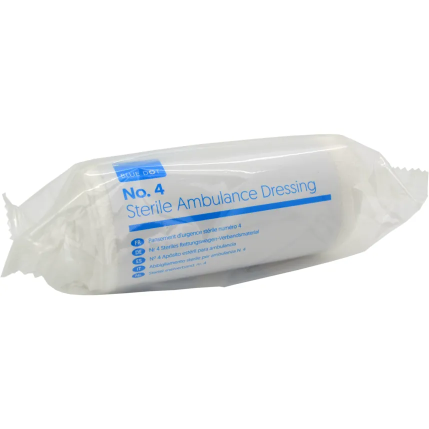 Blue Dot No3 Sterile Ambulance Dressing Flow Wrapped (Each)