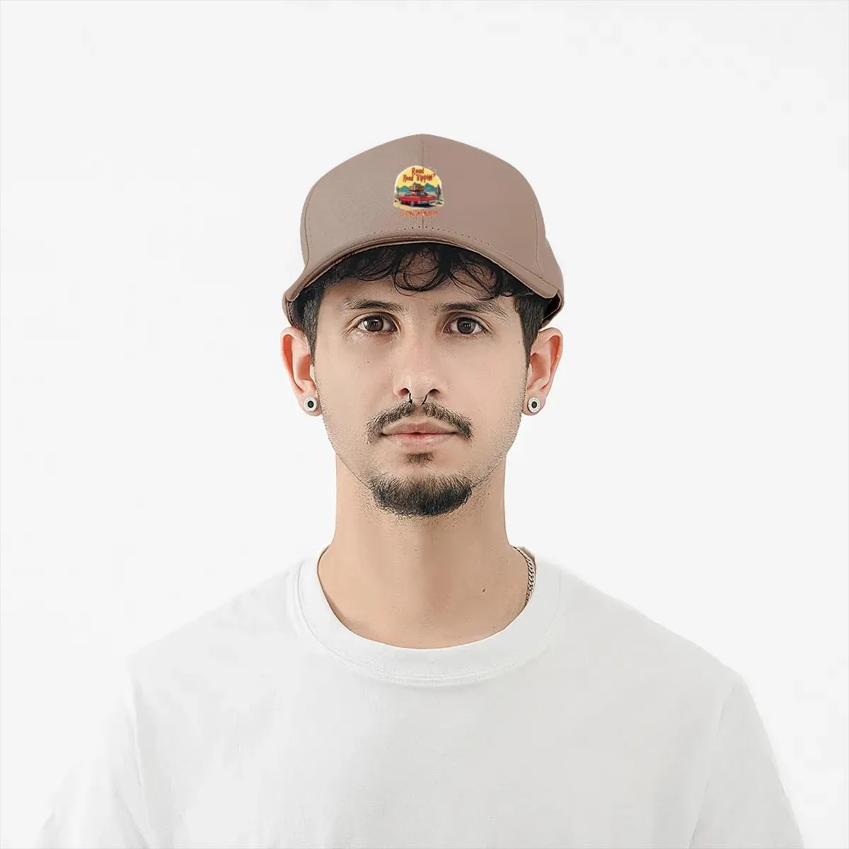 Blue Vintage Monster Truck Baseball Cap Men Women Peak Cap Outdoor Dad Hat