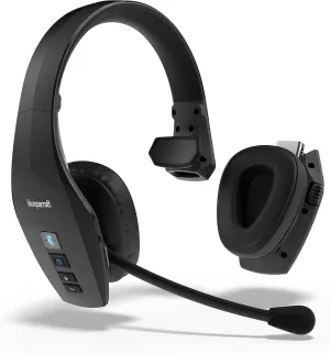 BlueParrott S650-XT Bluetooth Wireless Headphones 96% Noise Canceling Over Head Trucker Headset with Mic, 2-in-1 Convertible Stereo to Mono with ANC, IP54-Rated Protection, 36 hrs. Talk Time, Black
