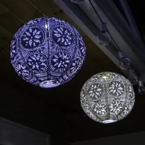 Boho Globe Solar Lantern