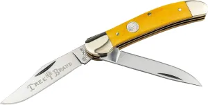 Boker Copperhead 3.75 Inch Pocket Knife, Smooth Yellow Bone, Traditional Series 2.0, Made in Germany
