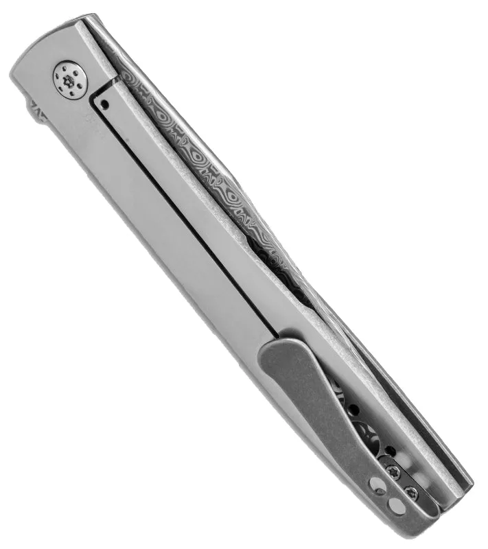 Boker Plus Urban Trapper Damasteel Titanium Folding Pocket Knife 01BO739DAM
