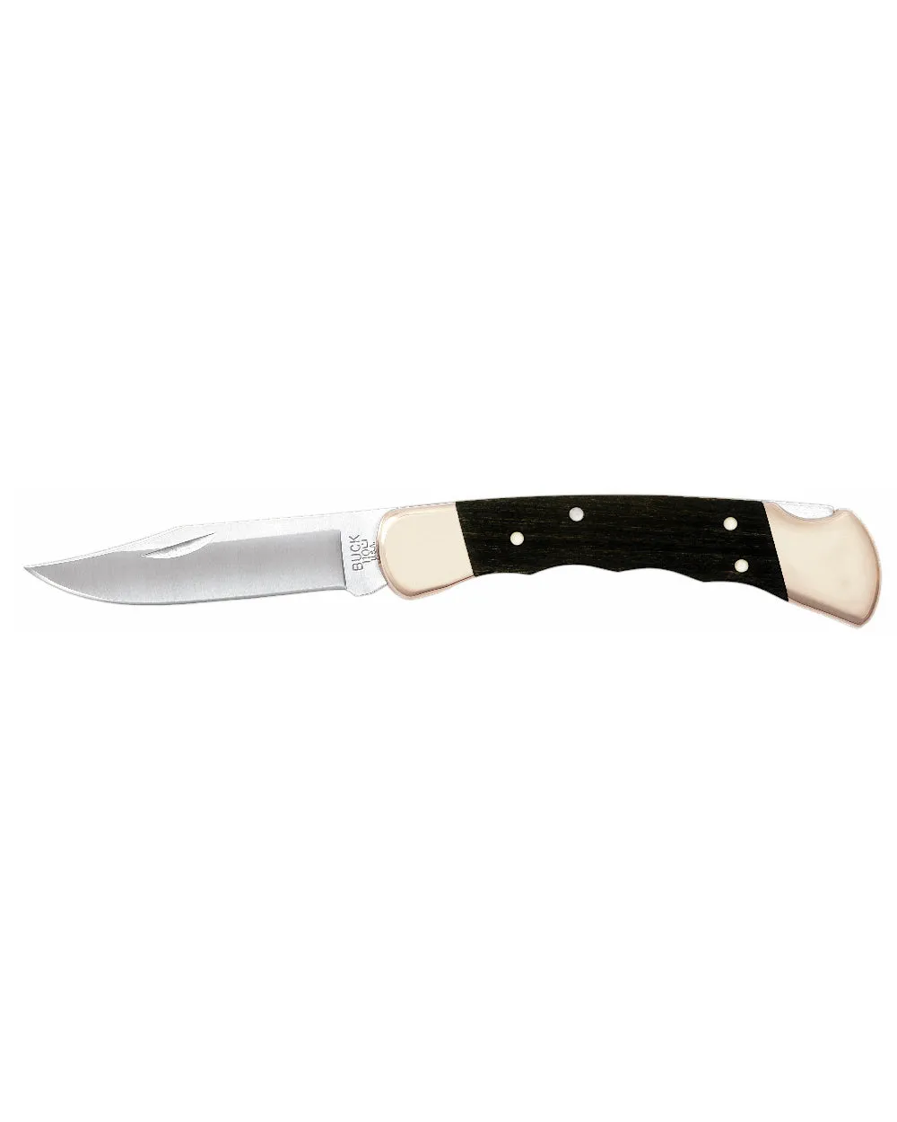 Buck Folding Hunter Knife Finger Grooved