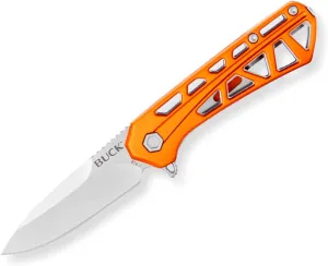 Buck Knives 814 Mini Trace Pocket Knife, Orange