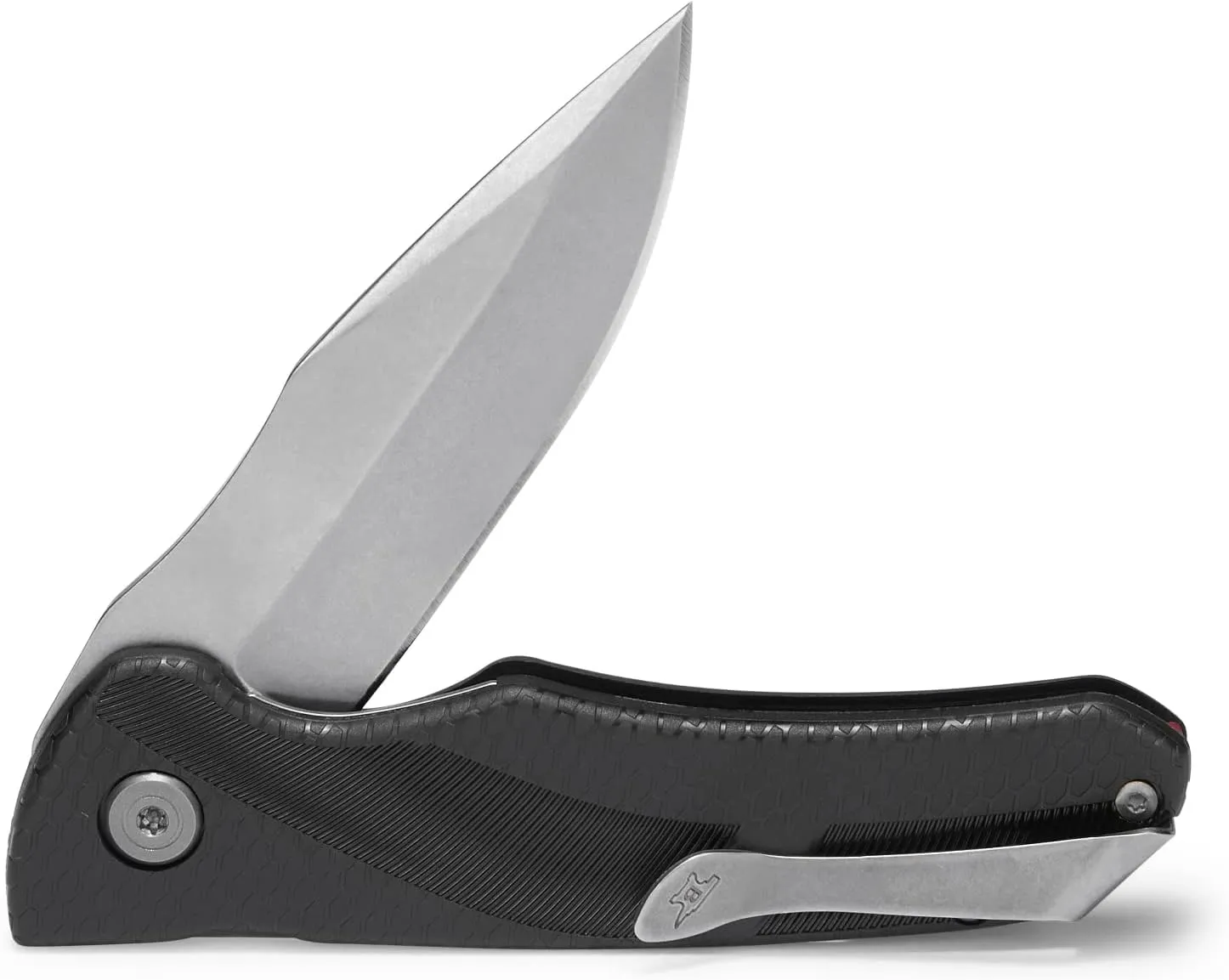 Buck Knives 840 Sprint Select, Easy Opening Ball Bearing Flipper Liner Lock Folding Pocket Knife with Removable Clip, 420 HC Steel