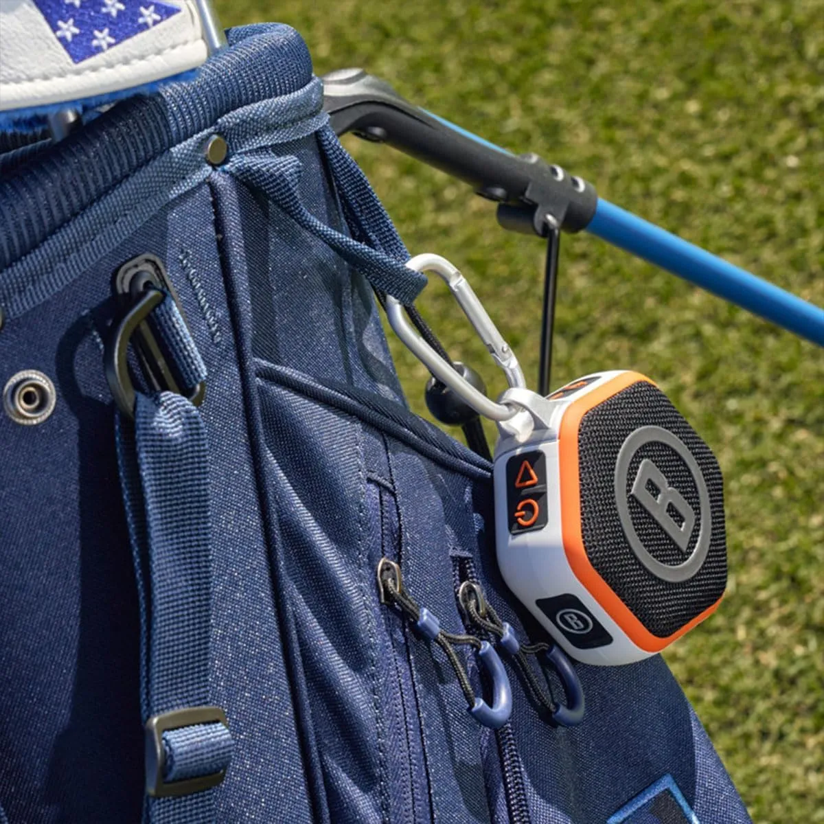 Bushnell Golf Patriot Player Pack GPS Wingman Bundle - PROX3 with Premium Case