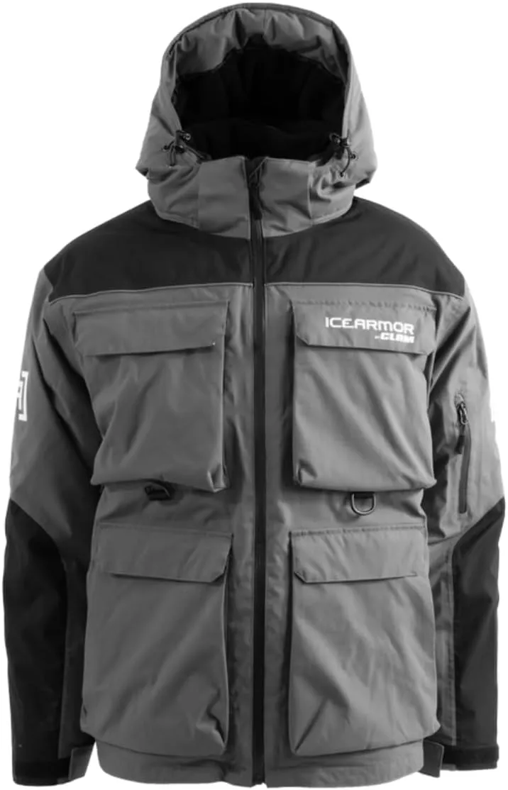 by Clam Rise Float Parka (Charcoal/Black)