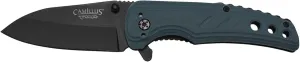 Camillus Impulse II 7.75" Compact Durable Rust&Corrosion-Resistant AUS-8 Stainless Steel Drop Point Everyday Carry Folding Knife with G10 Handle & Pocket Clip