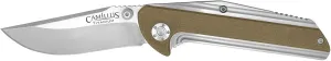 Camillus Sevens 7" Compact Durable Rust&Corrosion-Resistant Clip Point AUS-8 Stainless Steel Everyday Carry Folding Pocket Knife