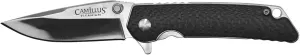 Camillus TRC 6.75" Durable Lightweight VG10 Stainless Steel EDC LinerLock Folding Pocket Knife with Carbon Fiber Handle & Pocket Clip