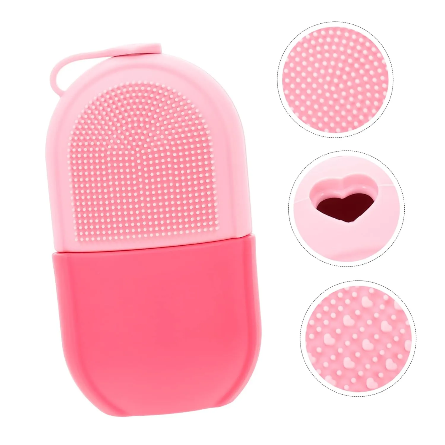 CANIGHT Silicone Roller for Face Massage Portable Facial Tool for Reducing Puffiness Skin Tightening and Soothing Relief for Home and Travel Use