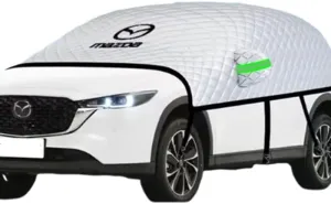 Car Windscreen Cover, for Mazda B-Series 2006-2023 Biante 2008-2018 Front Window Windshield Frost Snow Covers Winter Snow Ice Frost Protective Cover,White-C