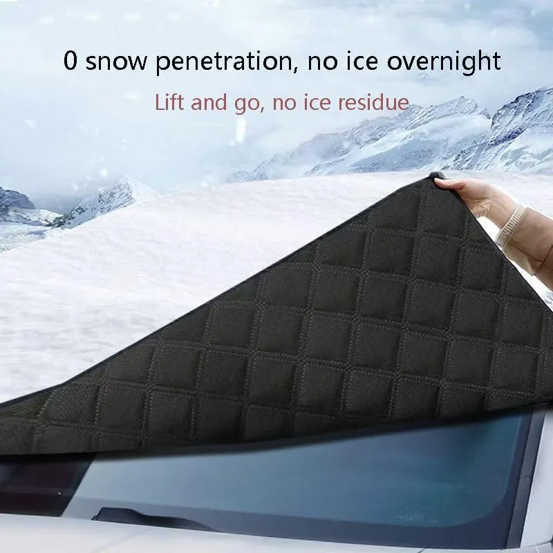Car Windscreen Cover, for Mazda B-Series 2006-2023 Biante 2008-2018 Front Window Windshield Frost Snow Covers Winter Snow Ice Frost Protective Cover,White-C