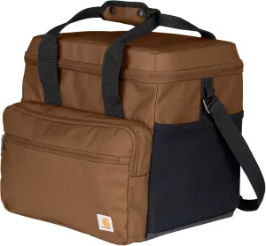 Carhartt Thick Foam Fully Insulated Cold Front Coolers, Premium Ice Retention, Durable Water Resistant Material W/Front Zippered Pocket