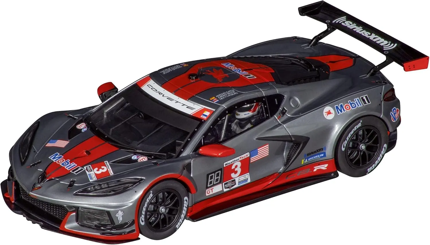 Carrera 23928 Chevrolet Corvette C8.R Sebring No.3 1:24 Scale Digital Slot Car Racing Vehicle Digital Slot Car Race Tracks
