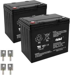 Casil 2081-9296 Simplex Fire Panel Battery 2 Pack