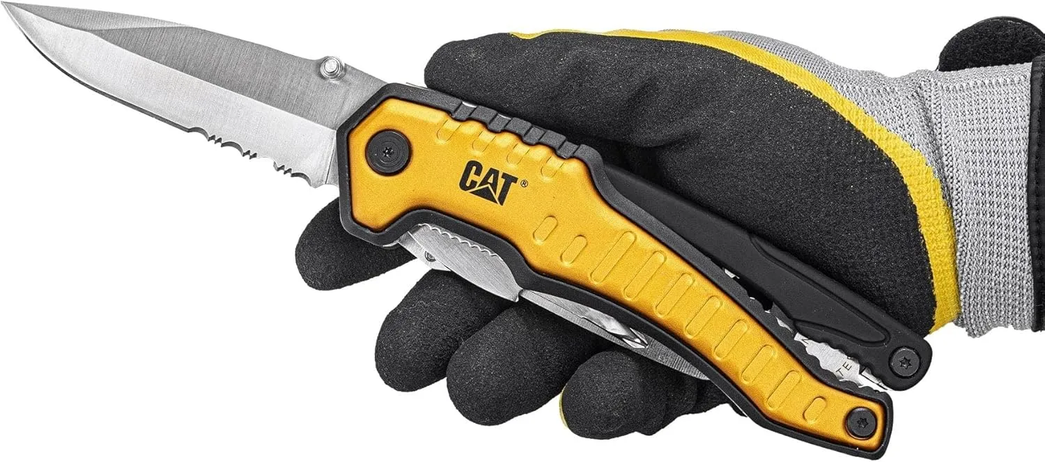Cat 9-in-1 XL Multi-Tool with Full Size Knife Blade and Pliers - 980235