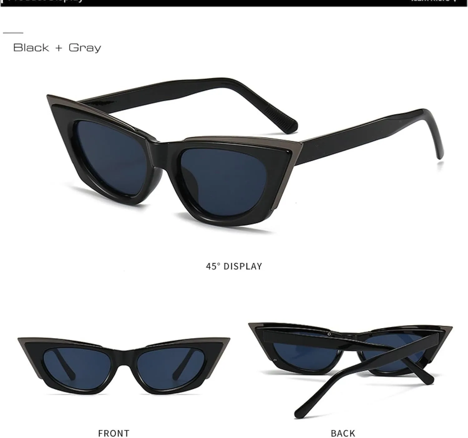 Cat Eye Women Sunglasses Fashion Shades Uv400 Trending Men Yellow Sun Glasses