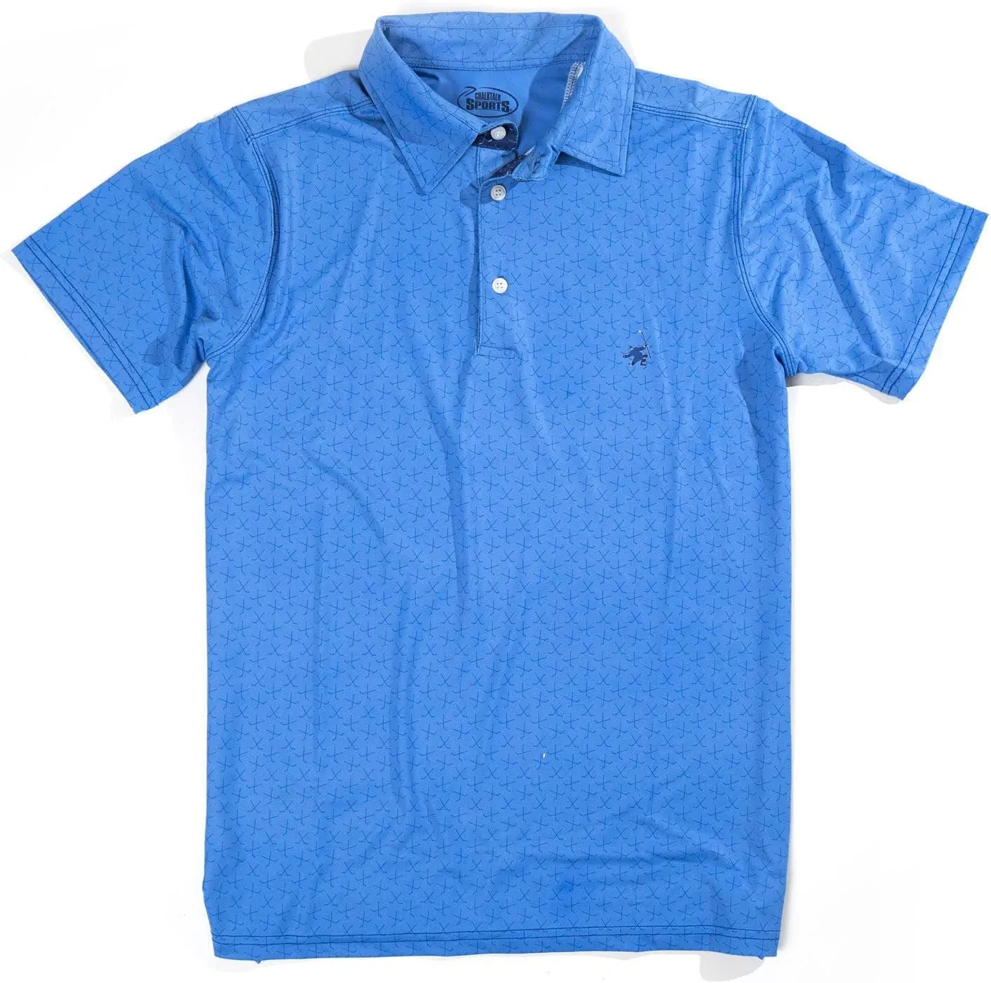 ChalkTalkSPORTS Hockey Short Sleeve Polo Shirt | Performance Sports Polo | Youth & Adult Sizes