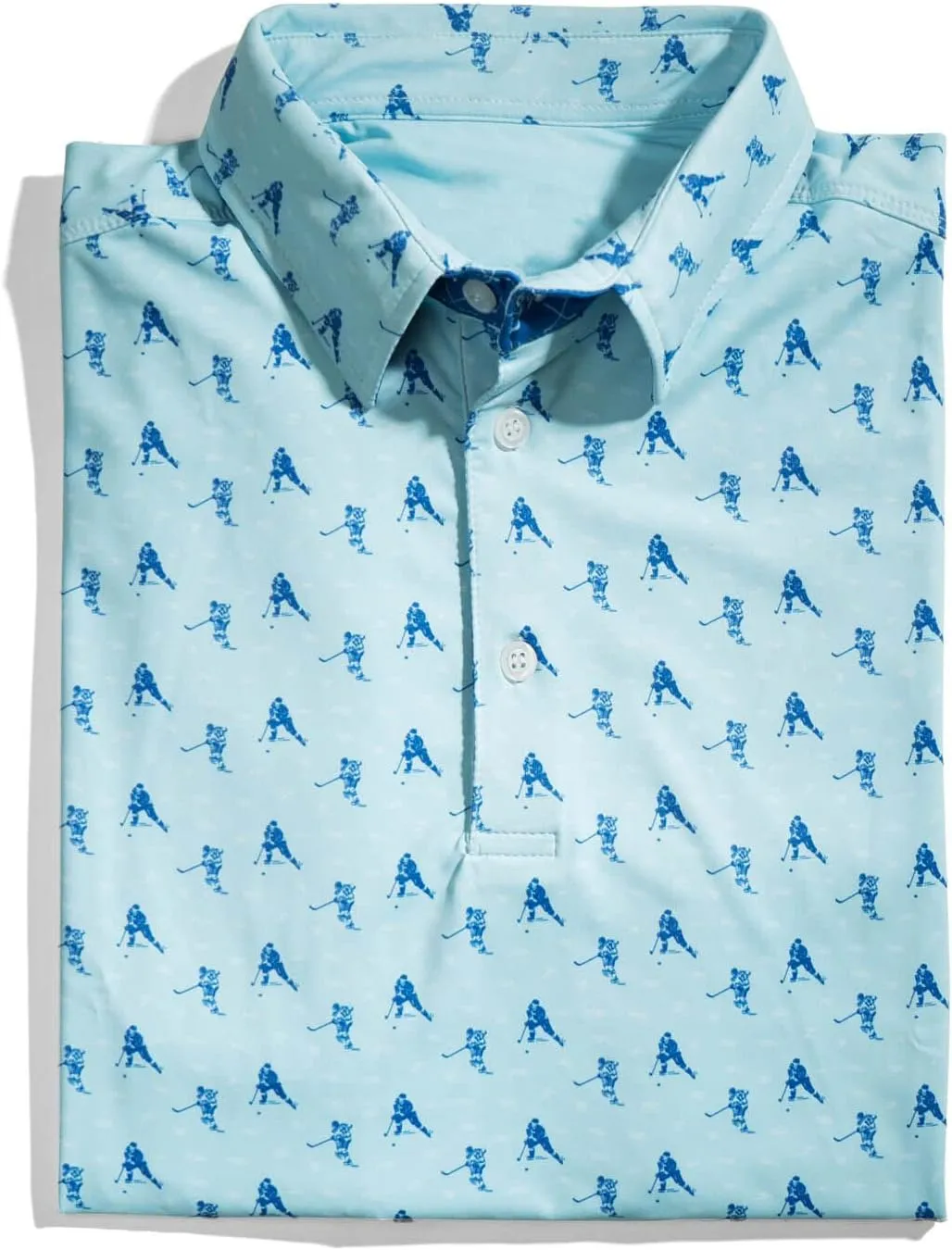 ChalkTalkSPORTS Hockey Short Sleeve Polo Shirt | Performance Sports Polo | Youth & Adult Sizes