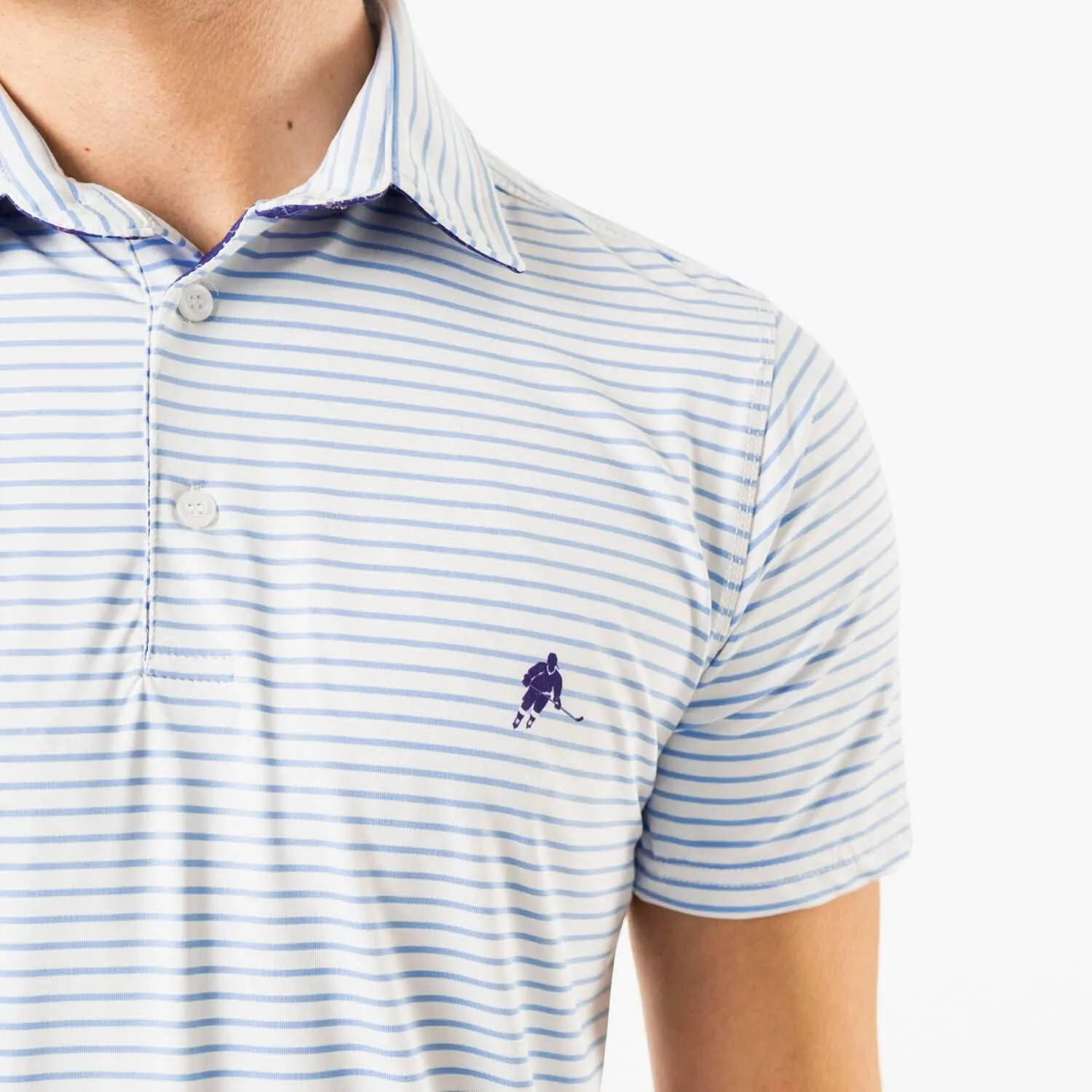 ChalkTalkSPORTS Hockey Short Sleeve Polo Shirt | Performance Sports Polo | Youth & Adult Sizes