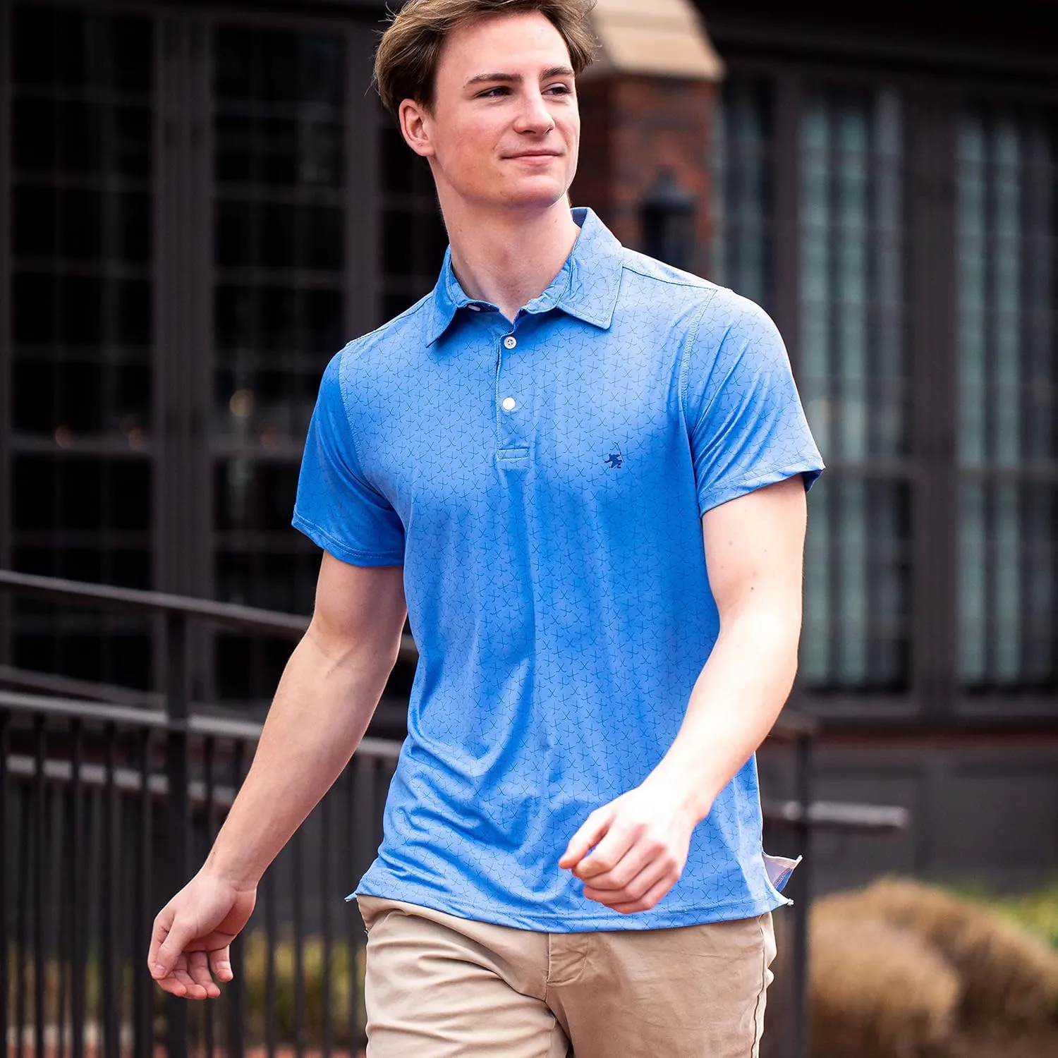 ChalkTalkSPORTS Hockey Short Sleeve Polo Shirt | Performance Sports Polo | Youth & Adult Sizes