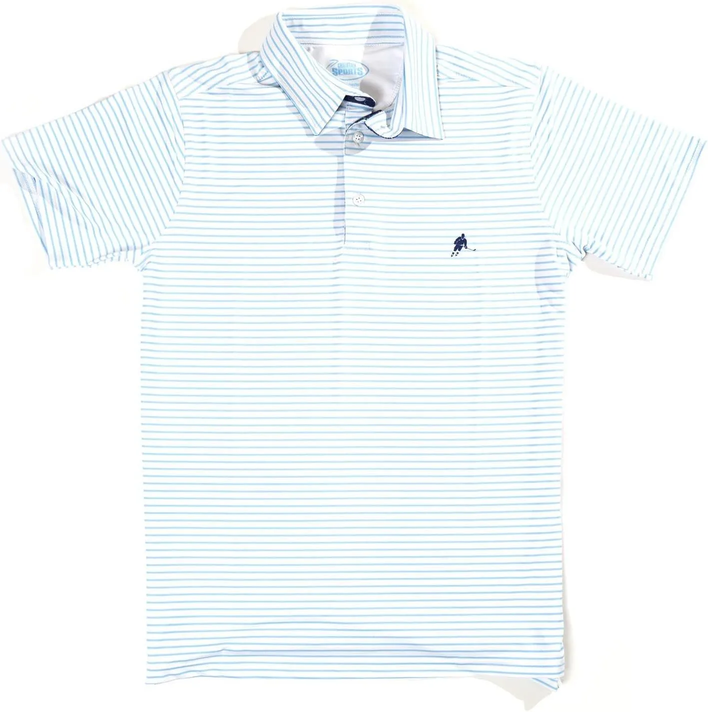 ChalkTalkSPORTS Hockey Short Sleeve Polo Shirt | Performance Sports Polo | Youth & Adult Sizes