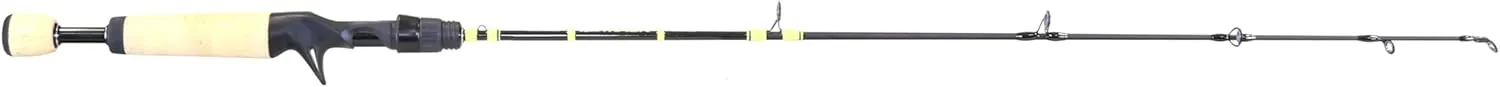 CLAM The Mack Ice Fishing Rod – Power Backbone, Ice-Resistant Guides & Sensitive Skeletal Rod Seat