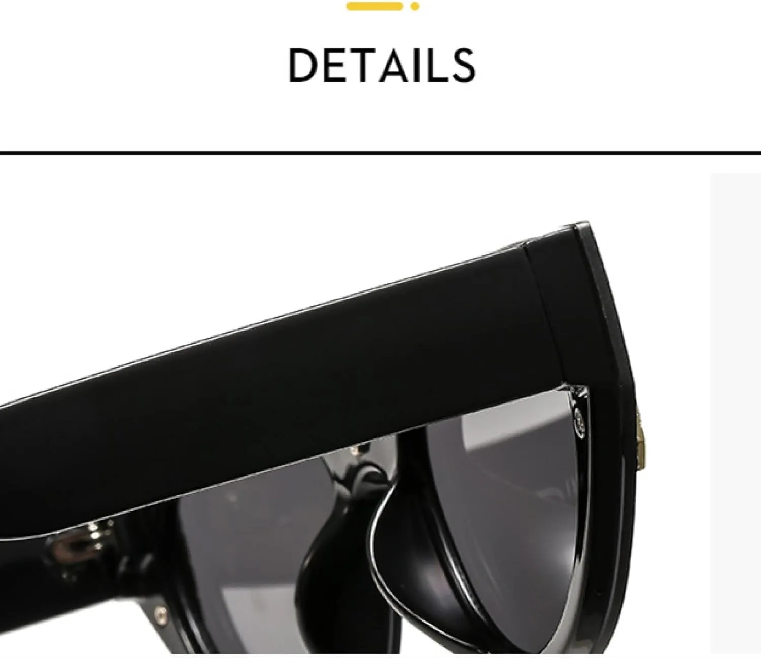 Classic Luxury Big Frame Cat Eye Sunglasses Women Men Trendy Outdoors Street Photography Travel Sun Glasses Uv400